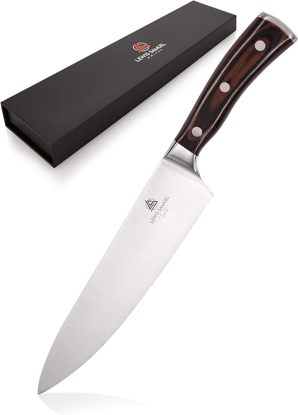 Lewis Samuel Knives - Quality Kitchen Knife - 8" Chef Knife