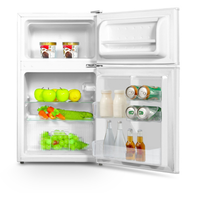 Montpellier MS2035EW, 47cm Wide, 87 Litre, Undercounter Fridge Freezer, White